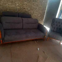 مبل با ستون اسکلت تمام چوب|مبلمان خانگی و میز عسلی|ارومیه, |دیوار