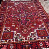 فرش دستباف تازه از دار افتاده