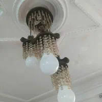 لوستر کاملا سالم ۳ شاخه و  تک شاخه