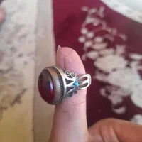 انگشتر نقره کد ۹۶ سرخ معاوضه