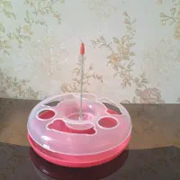 اسباب بازی گربه فنر دار با توپ