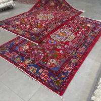 فرش دستباف (بساک) جفت ۵ متری نهاوند زیبا|فرش|مشکین‌دشت, |دیوار