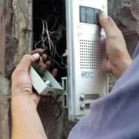 نصب آیفون صوتی و تصویری ، برقکاری جزیی