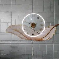 ساعت دیواری/نوردار/خاص/فانتزی/مدرن