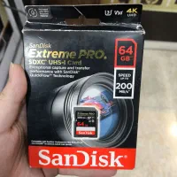 کارت حافظه سندیسک 64GB Extreme PRO 200MB/s SDXC