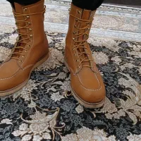 یک‌جفت‌پوتین‌چرم‌به‌سایز۴۵‌....|کیف، کفش، کمربند|گنبد کاووس, |دیوار