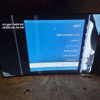 تلوزیون ۶۵ اینچ ضربه خورده
