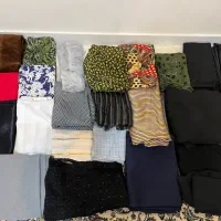 تعدادی پارچه نونو قیچی نخورده مخمل چادری|لباس|تهران, شهرک آپادانا|دیوار