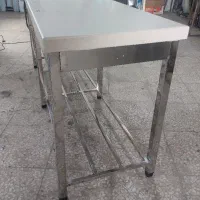 تجهیزات مرغ فروشی یخچال صنعتی میزکار استیل|فروشگاه و مغازه|پرند, فاز ۲|دیوار