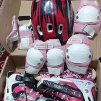 با سلام کفش اسکیت در حد نو|تجهیزات ورزشی|اصفهان, محمودیه|دیوار