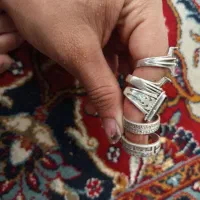 رکاب انگشتر نقره