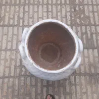 گلدان بزرگ سفالی با روکش سرامیک|گل و گیاه طبیعی|اسلام‌‌آباد غرب, |دیوار