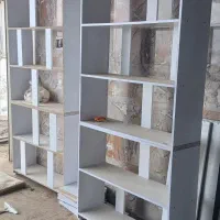 قفسه MDF نو لترون|کتابخانه، شلف، قفسه‌های دیواری|پیرانشهر, |دیوار