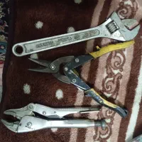 قیچی ورق ،انبر قفلی،آچار فرانسه