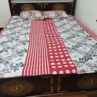 تخت خواب سالم به همراه کفی و تشک نو