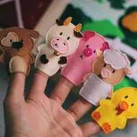 عروسک های بند انگشتی نمدی|اسباب‌‌بازی|کهریزک, |دیوار