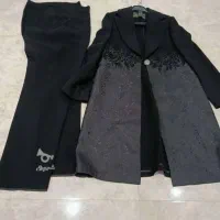 مانتو کت و شلوار کرب مجلسی