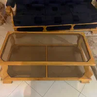 سرویس مبلمان راحتی ۷ نفره با میز و عسلی|مبلمان خانگی و میز عسلی|تهران, حشمتیه|دیوار