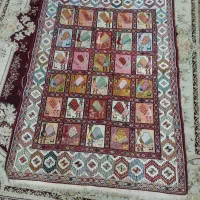 گلیم دست بافت اصل ابریشم
