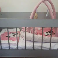تخت کودک با تشک گاردار نونو