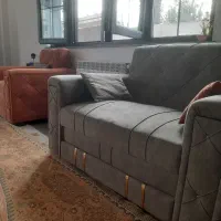 مبل راحتی ۷نفر با جلو مبلی|مبلمان خانگی و میز عسلی|پیربازار, |دیوار