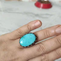 انگشتر نقره فیروزه