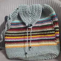 کوله‌پشتی مکرومه