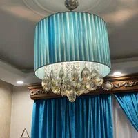 لوستر پارچه ای آویز دار|لوستر و چراغ آویز|تهران, مرزداران|دیوار