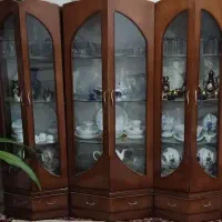 کمد ویترین و کابینت و سینک ظرفشویی