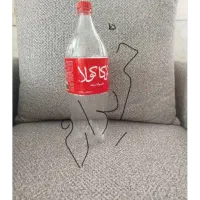 بطری نوشابه ۱/۵ لیتری تمیز و سالم