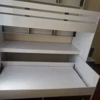 تخت خواب دونفره ی دوطبقه