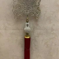 اویز پرده گل پرده زینتی