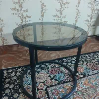 میز فلزی گرد ۵۰|میز و صندلی غذاخوری|مشهد, رسالت|دیوار