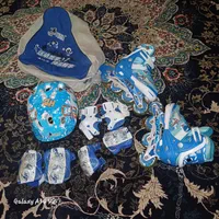 اسکیت چرخ ژله ای مارک ABEC 9 در حد نو