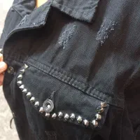 کت لی مشکی طرح دار|لباس|آفتاب, |دیوار