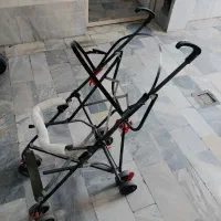 اسکلت کالسکه دلیجان عصایی مسافرتی . بدون روکش