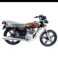 موتور سحر مدل 1403 باک مشکی کاستوم نقره ای