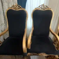 فروش مبل سلطنتی هفت نفره در حد نو|مبلمان خانگی و میز عسلی|اندیمشک, |دیوار