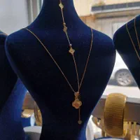 طلای مینیمال به مناسبت ۱۳ صفر دستبند نیم ست گردنی|جواهرات|اصفهان, لاله|دیوار