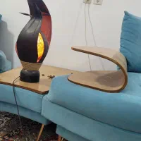 ست کامل مبل راحتی ۵ نفره + جلو مبلی