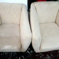 مبل 7نفره کولر آبی بزرگ و میز تلویزیون|مبلمان خانگی و میز عسلی|علیآباد کتول, |دیوار