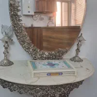ایینه شمعدان نو و سالم