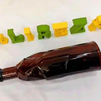 بطری آب شیشه ای