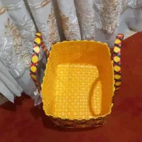 سبد دست بافت حصیری|صنایع دستی و سایر لوازم تزئینی|آبادان, |دیوار