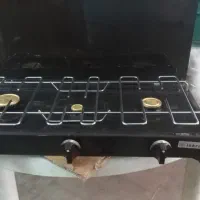 گاز رومیزی ۳ شعله درب دار پلمپ