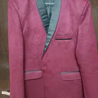 کت زرشکی مردانه