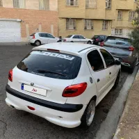 پژو ۲۰۶ تیپ ۵ معاوضه با پراید ۸۹|خودرو سواری و وانت|تهران, گلستان (شهرک راه آهن)|دیوار