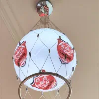 لوستر اتاق با طرح پرسپولیس