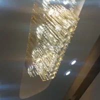 ۲ عدد لوستر سقفی در حد نو