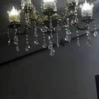 لوستر ۴شاخه در حد نو